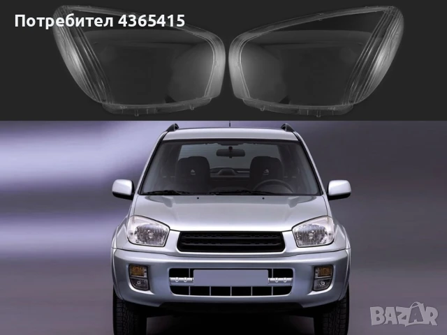 Стъкла за фарове на Toyota RAV4 XA20 (2000-2003)