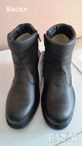 Мъжки боти естествена кожа N42