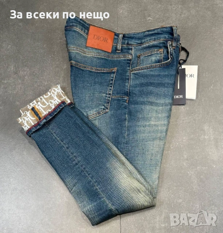 Christian Dior Мъжки Сини Дънки Код Mens P.244, снимка 2 - Дънки - 53922387