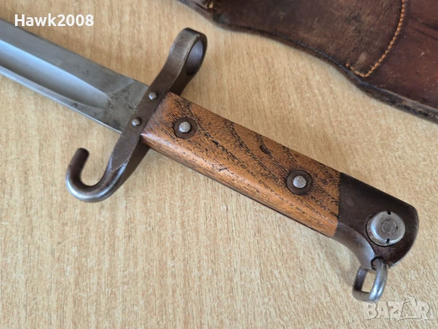 Щик Манлихер М 95 кания лопус нож ятаган сабя кама кинжал , снимка 4 - Антикварни и старинни предмети - 50911043