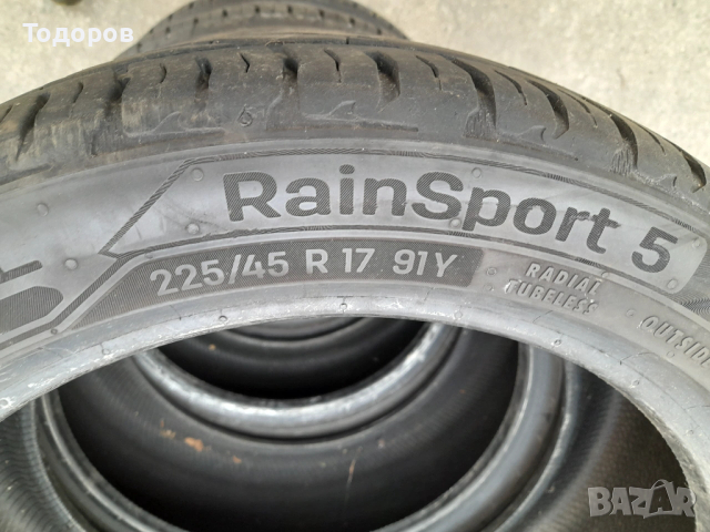 Продава гуми 225 45 17 цола,ДОТ 2023 г.,Uniroyal Rainsport 5, снимка 5 - Гуми и джанти - 53914902