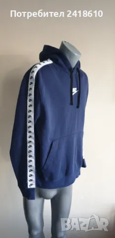 Nike Swoosh Hoodie Mens Size L НОВО! ОРИГИНАЛ! Мъжки Суитшърт!, снимка 4 - Спортни дрехи, екипи - 48909887