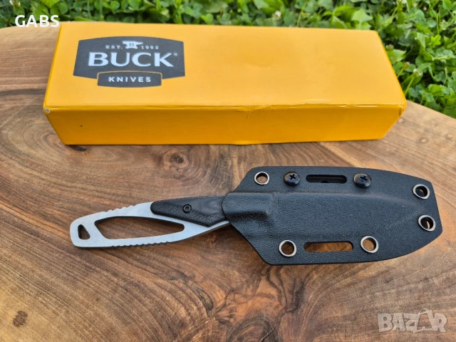 Тактически нож BUCK 635,фиксирано острие фултанг с кания, снимка 4 - Ножове - 51052177