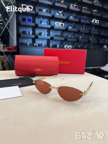 очила с черен обикновен калъф и ув защита tom ford celine prada Cartier , снимка 4 - Слънчеви и диоптрични очила - 53067950