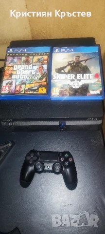 ПРОМО!!! Playstation 4 slim 500GB + Acer Nitro + 2 игри, снимка 1