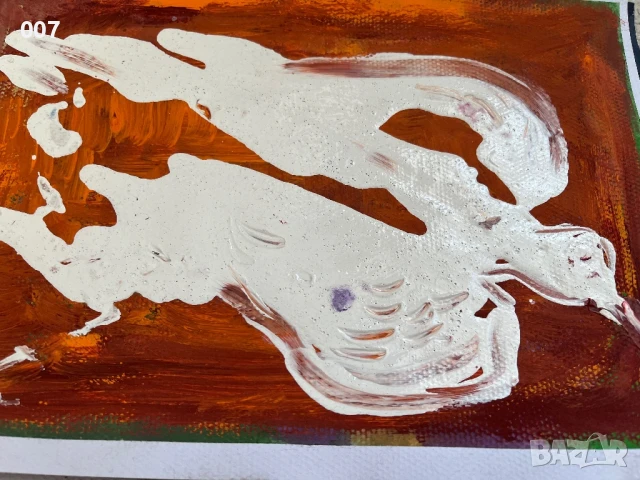 Абстрактна Картина, снимка 2 - Картини - 50831960