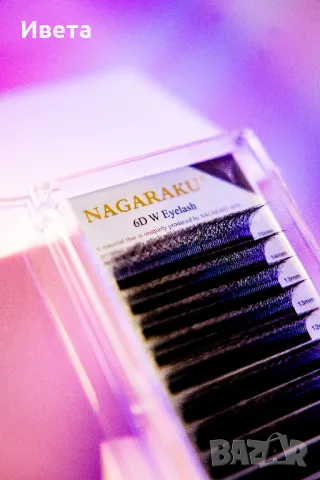 Мигли NAGARAKU 6D W – SHAPE, снимка 1