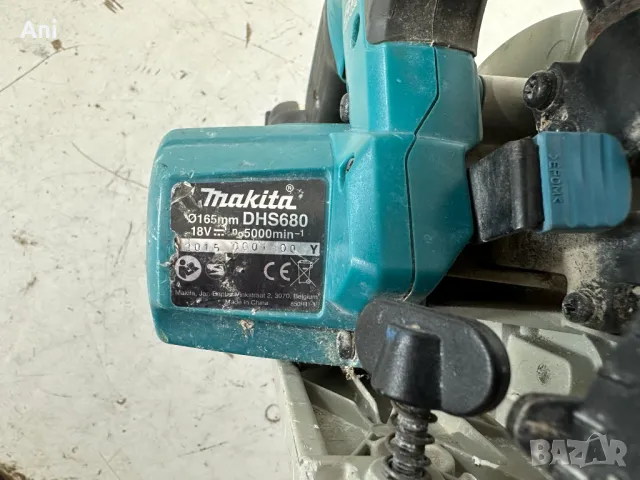 Ръчен циркуляр - Makita 18 V li ion BL , снимка 5 - Циркуляри - 45818798