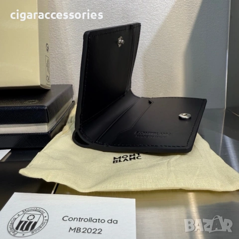 Оригинален Montblanc портфейл – чисто нов, пълен комплект, снимка 2 - Портфейли, портмонета - 53177268