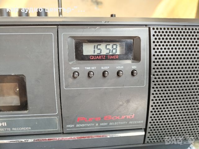 Hitachi trk-650e stereo radio cassette recorder, снимка 3 - Радиокасетофони, транзистори - 45402825