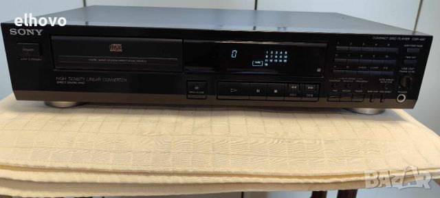 CD player Sony CDP-497, снимка 1 - Аудиосистеми - 46305465