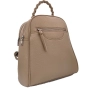 Елегантна дамска раница в бежово с дръжка за ръка Код на продукта:DR-20, снимка 1