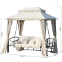 Луксозна градинска шатра с люлка и функция сън за пълен релакс, снимка 2