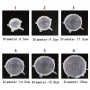 Комплект от 6 броя разтягащи се силиконови капаци, снимка 12
