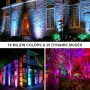 RGB LED смарт прожектори OUSIDE 100w- 2бр., снимка 2