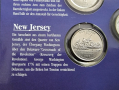 САЩ. 1/4 Американски долари . Quarter . 5 бройки . Цялата серия на 1999 година.UNC. Американски щати, снимка 7