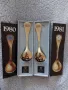 Позлатена сребърна лъжичка 1980 1981 GEORG JENSEN, снимка 2