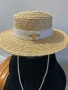 Лятна сламена шапка с права периферия, снимка 1