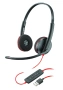 Слушалки Call Center Plantronics Blackwire C3220, USB-A, type C, снимка 1