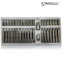 Професионален Комплект Битове – Накрайници STAHLMAYER Hex XZN и Torx 1/2″, 3/8″ 40 броя SM4401, снимка 2