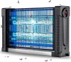 Zapoop Лампа за унищожаване на мухи и комари, 2500V, 20W UV, снимка 1