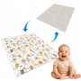 4854 Преносимо бебешко килимче за игра (160х180 см) – за дома, градината и пътуване, снимка 3