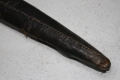 Стар османски балкански ятаган нож акулак с кания корали бели дръжки , снимка 17