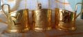 Пет руски стакана от соца ,,Горький,,, снимка 1 - Антикварни и старинни предмети - 45844933