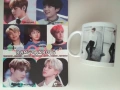нови чаша и тетрадка на BTS, снимка 1