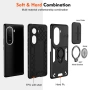 Калъф за Xiaomi Redmi A7 Pro 4G с Капаче за Камера и Стойка - PC+TPU, 3 цвята, снимка 8