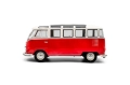 Volkswagen VW T1 Samba Bus 1962 - мащаб 1:18 на Solido моделът е нов в кутия, снимка 10