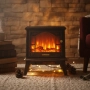 Ретро камина с ефект на пламък – уют и атмосфера навсякъде, снимка 5