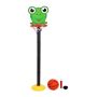 Баскетболен кош със стойка Frog Funny, регулируема височина, снимка 4