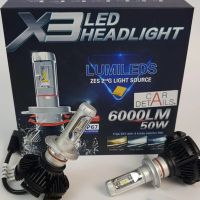 LED крушки за фарове Led Kapp X3 6000LM, H7, 25w , 12/24V, снимка 2 - Аксесоари и консумативи - 45559119