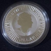Австралия 2021 - 1 долар - Кенгуру - 1 OZ – Сребърна монета, снимка 3 - Нумизматика и бонистика - 45946882