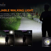 Фенер Fenix E02R LED - черен, снимка 4 - Къмпинг осветление - 45006531