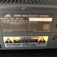 JVC RC N5 Vintage Biphonic Boombox като Нов, вижте видеото!, снимка 8 - Радиокасетофони, транзистори - 45162542