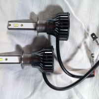 Комплект 2бр. Led Крушки H1, 8000k, Ice Blue, снимка 1 - Аксесоари и консумативи - 45324582