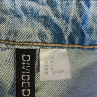 Накъсани дънки с висока талия H&M ,38н, снимка 2 - Дънки - 45200152