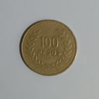 100 песо Колумбия 1992 100 песос Колумбия 1992 Монета от Южна Америка , снимка 1 - Нумизматика и бонистика - 45392532