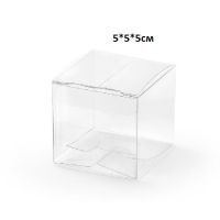 5 см кутия прозрачна кутии кутийки за подарък декорация сувенир , снимка 1 - Други - 39266764