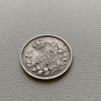 5 цента 1919 Канада - Сребро, снимка 1 - Нумизматика и бонистика - 45208164