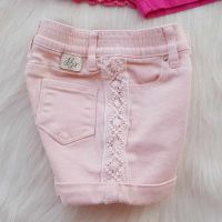 Къси панталони за момиче 9-12 месеца, снимка 4 - Панталони и долнища за бебе - 45084248