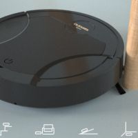 Иновативна интелигентна прахосмукачка-робот за перфектно почистване в дома и офиса Cleaner K250, снимка 3 - Прахосмукачки - 45784064