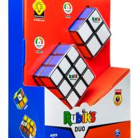 Комплект оригинални Рубик кубчета Rubik's Duo Pack (Куб 2x2x2 & Куб 3x3x3) - С цветни пластини, снимка 1 - Игри и пъзели - 45822817