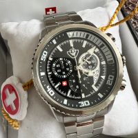 Швейцарски часовник хронограф Scania V8, снимка 12 - Мъжки - 45595242