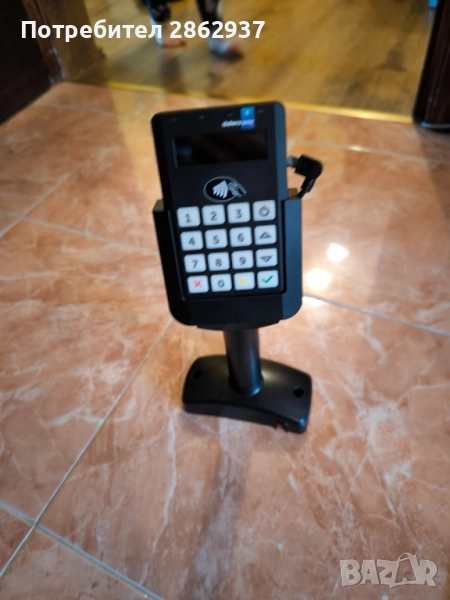Pos терминал със стойка работещ, снимка 1