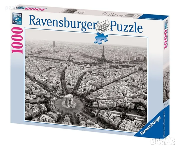 Пъзел "The city of Paris" Ravensburger 1000 части, снимка 1