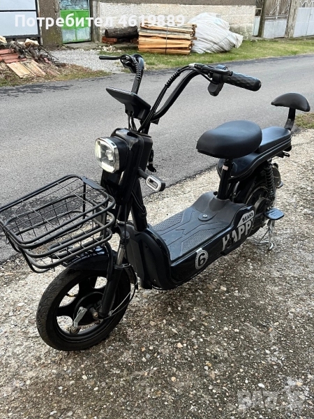 ЕЛЕКТРИЧЕСКИ СКУТЕР с двойна седалка, снимка 1