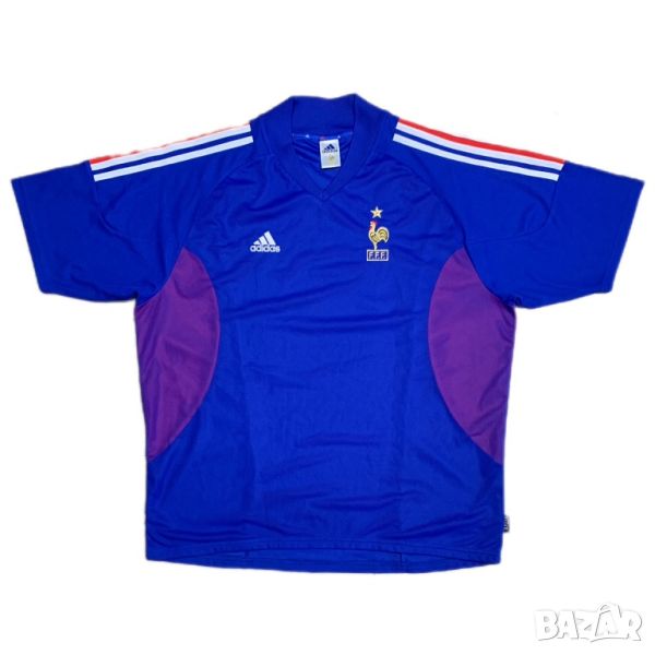 Оригинална мъжка тениска Adidas x France🇫🇷 2002 | XXL размер, снимка 1